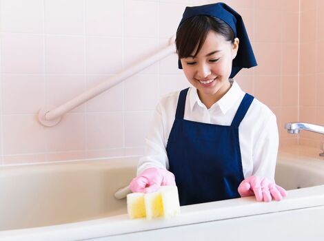 お風呂も丁寧に